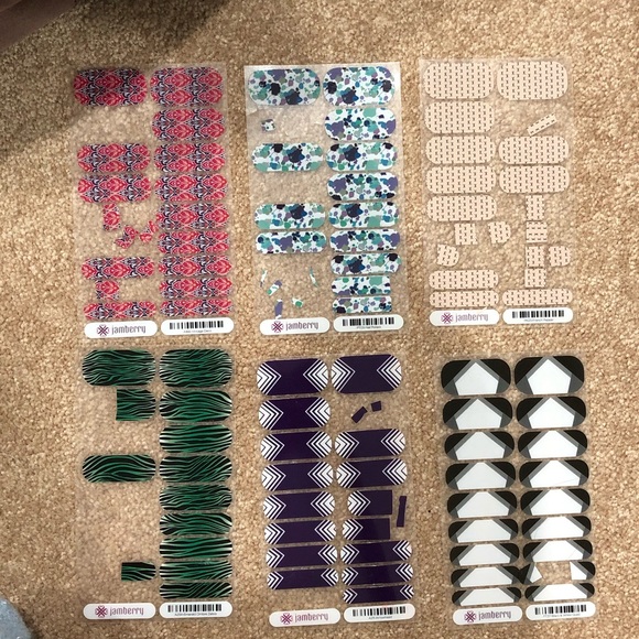 Huge Jamberry Lot- 23 Sheets plus Jamberry Heater - Picture 2 of 5